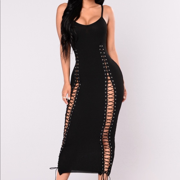 fashion nova temperance knit dress